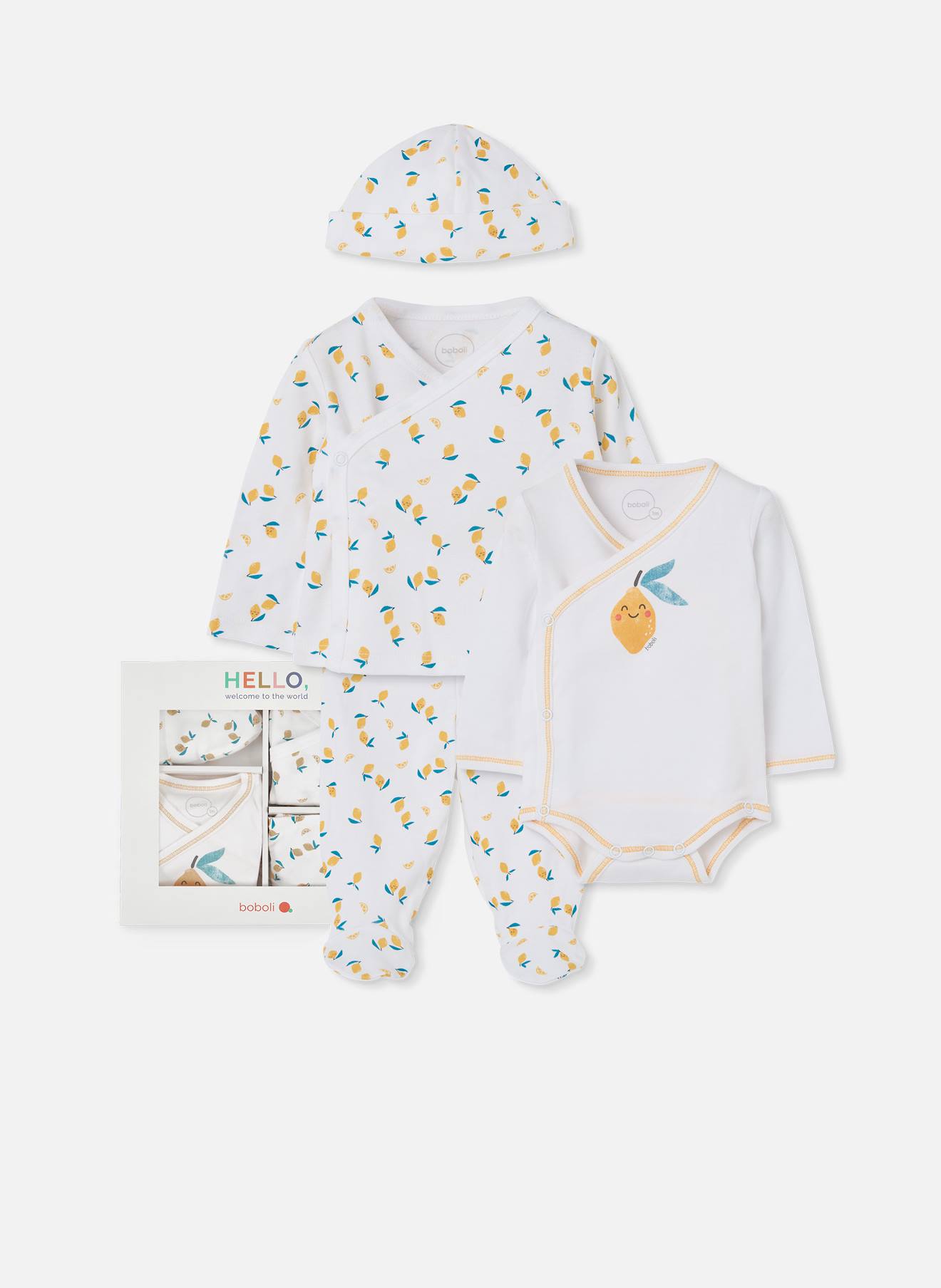 Ensemble Bébé À Imprimé Citrons Multicolore
