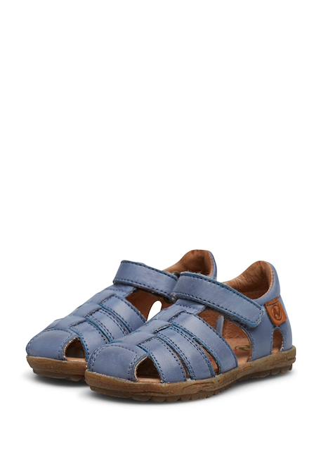 Sandales semi see Céleste-+Gris tourterelle-+Jaune-+Lilas-+Marine-+Marron-+Orange-+Rose clair-+Rouge foncé-+Sage-+Vert- 5 - vertbaudet enfant 