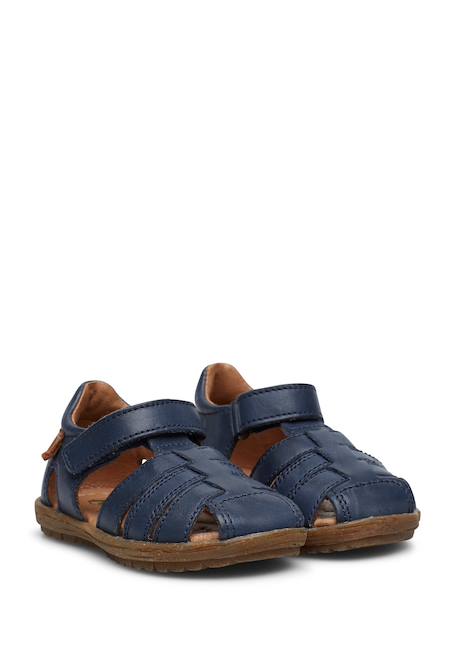 Sandales semi see Céleste-+Gris tourterelle-+Jaune-+Lilas-+Marine-+Marron-+Orange-+Rose clair-+Rouge foncé-+Sage-+Vert- 22 - vertbaudet enfant 