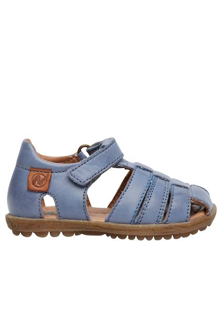 Sandales semi see Céleste-+Gris tourterelle-+Jaune-+Lilas-+Marine-+Marron-+Orange-+Rose clair-+Rouge foncé-+Sage-+Vert- 1 - vertbaudet enfant 