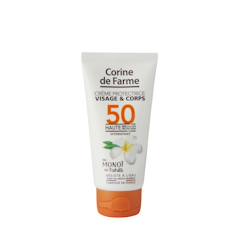 -Crème protectrice SPF50 visage et corps