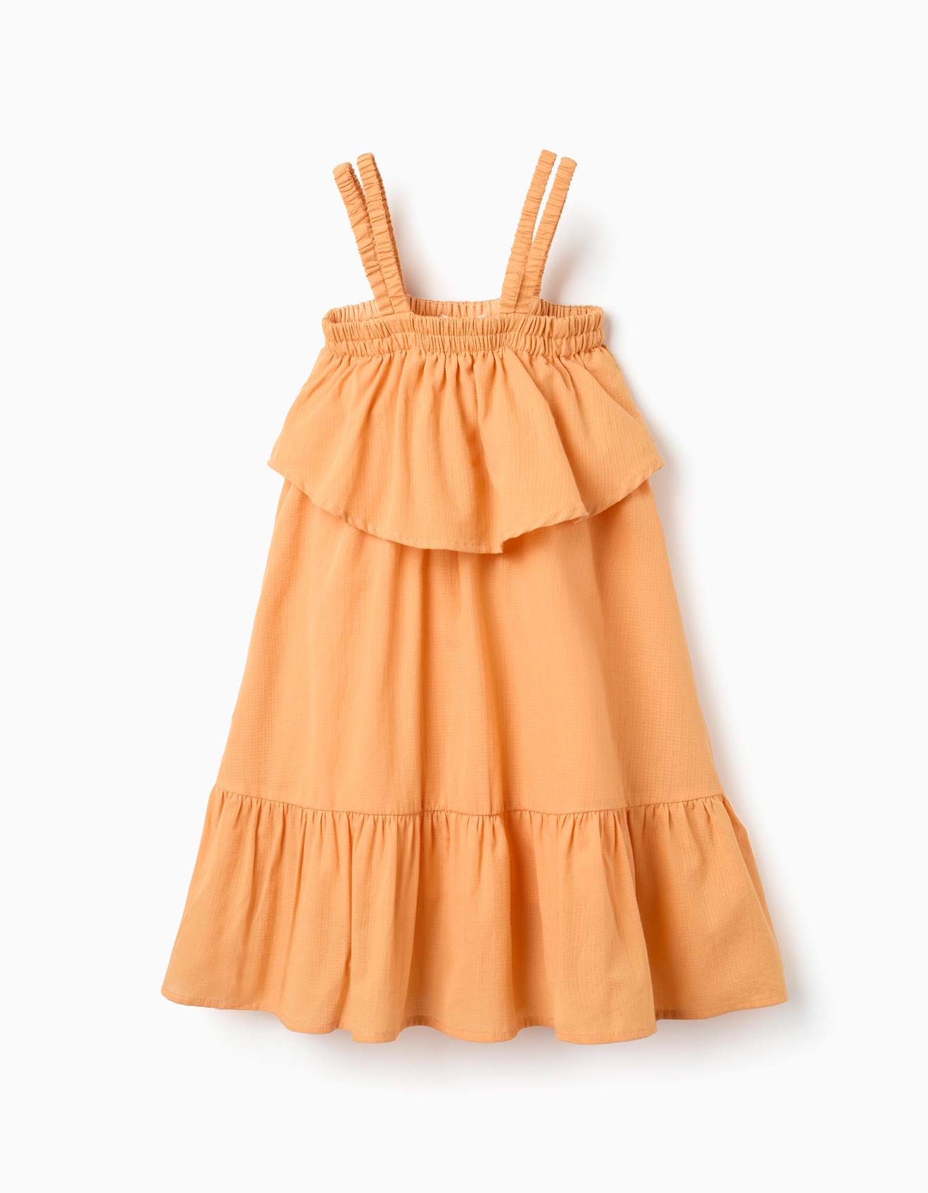 Robe Sans Manches En Coton Avec Doublure Jaune Fonc 22 €