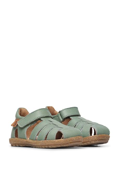 Sandales semi see Céleste-+Gris tourterelle-+Jaune-+Lilas-+Marine-+Marron-+Orange-+Rose clair-+Rouge foncé-+Sage-+Vert- 47 - vertbaudet enfant 