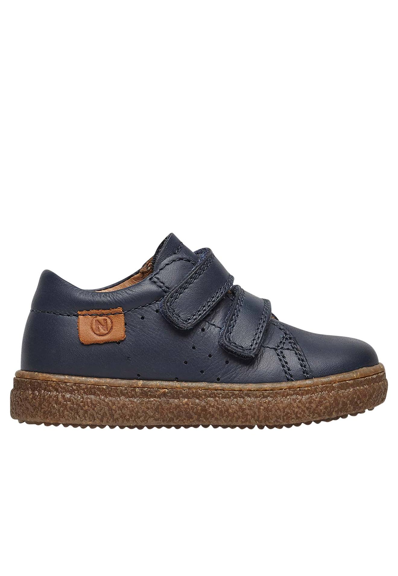 Baskets En Cuir Carex Vl Marine-