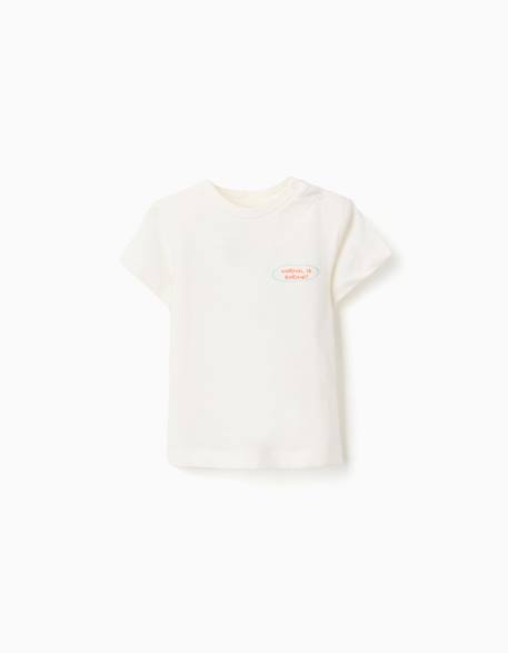 Bébé-T-shirt, sous-pull-T-shirt en coton avec imprimé éléphant