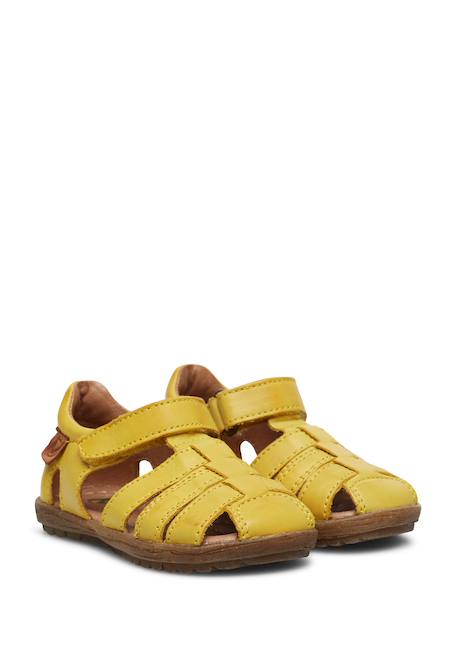 Sandales semi see Céleste-+Gris tourterelle-+Jaune-+Lilas-+Marine-+Marron-+Orange-+Rose clair-+Rouge foncé-+Sage-+Vert- 12 - vertbaudet enfant 