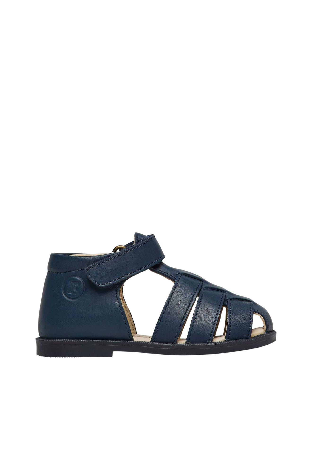 Sandales En Cuir Lombok Marine-