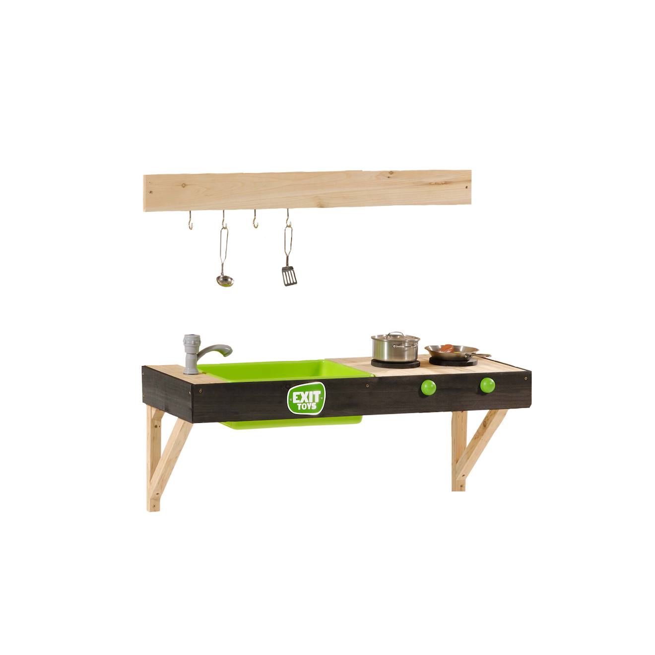 Cuisine D'extérieur En Bois Fsc Avec Robinet Yummy 50 Naturel