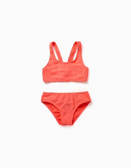 Maillot de bain 2 pièces avec motif d'étoiles en bouclé  - vertbaudet enfant