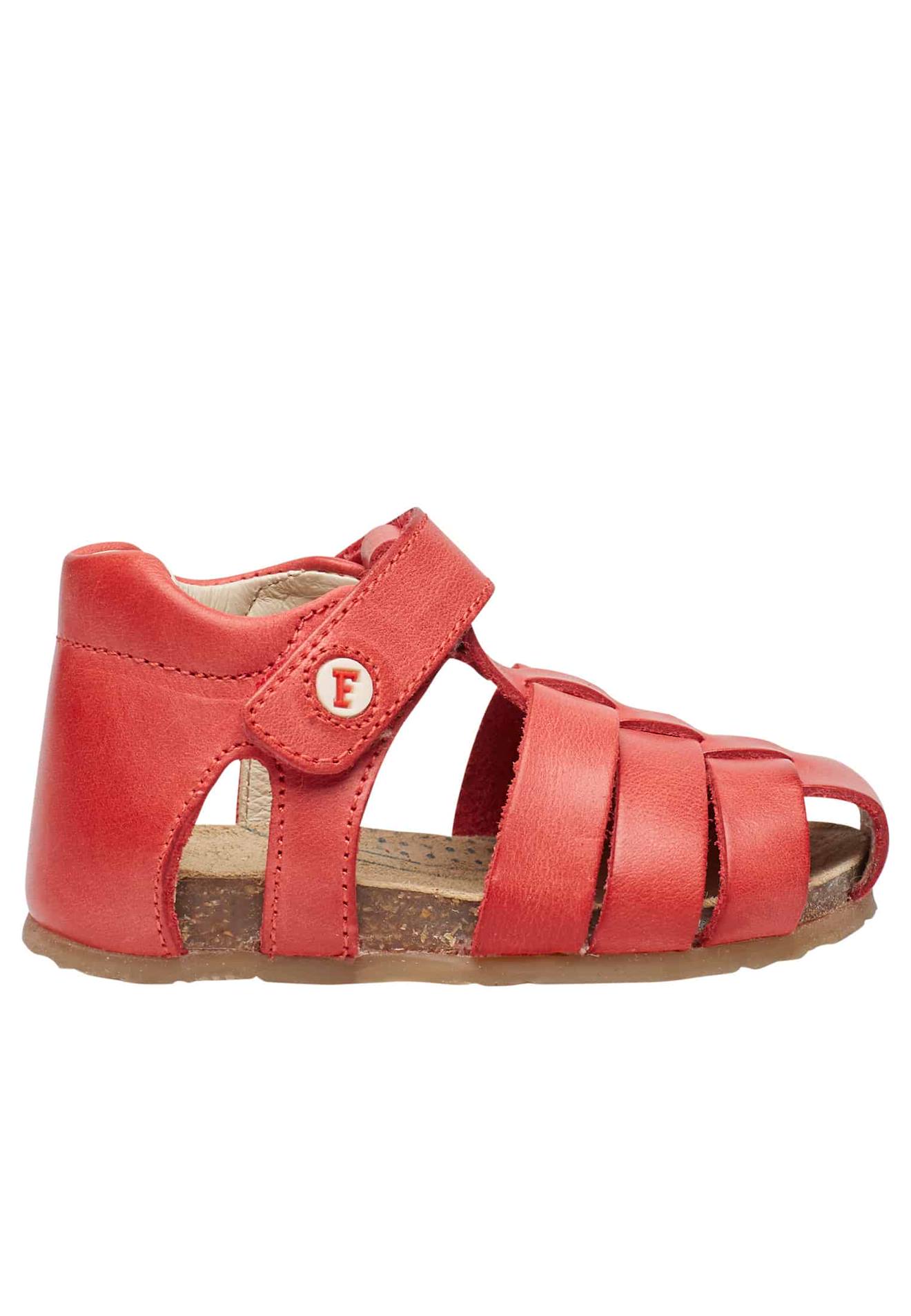 Sandales Semi Alby Rouge