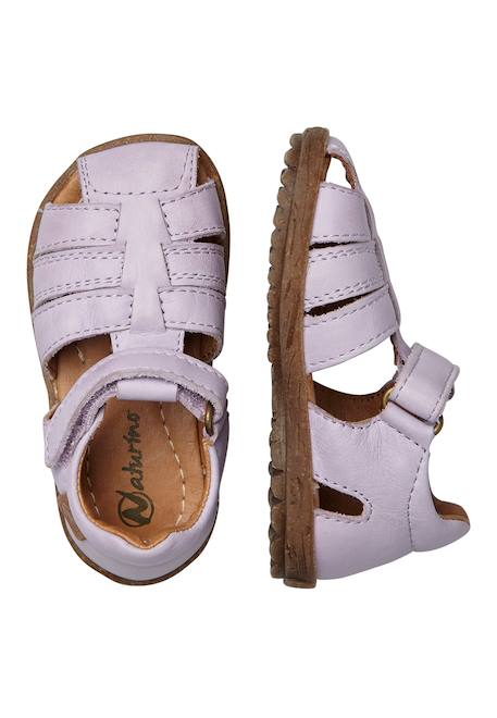 Sandales semi see Céleste-+Gris tourterelle-+Jaune-+Lilas-+Marine-+Marron-+Orange-+Rose clair-+Rouge foncé-+Sage-+Vert- 19 - vertbaudet enfant 