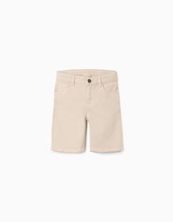 -Short midi en sergé avec cinq poches