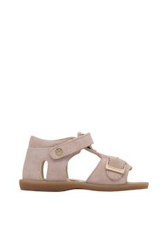 Chaussures-Sandales en suède quarzo