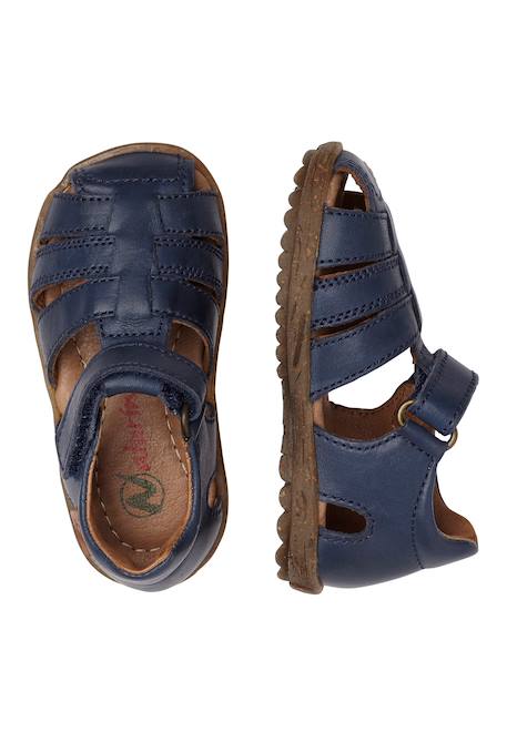 Sandales semi see Céleste-+Gris tourterelle-+Jaune-+Lilas-+Marine-+Marron-+Orange-+Rose clair-+Rouge foncé-+Sage-+Vert- 24 - vertbaudet enfant 