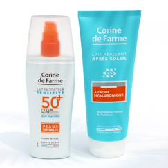 -Coffret solaire SPF50 peaux sensibles