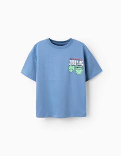 T-shirt en coton avec imprimés hulk  - vertbaudet enfant