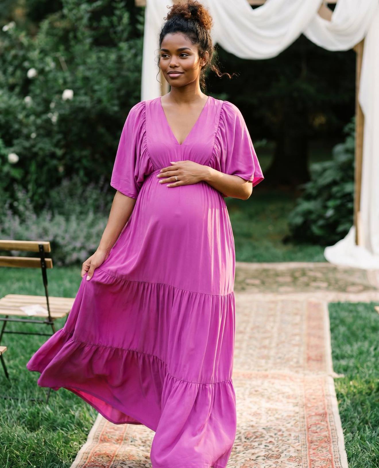 Robe De Grossesse Et D'allaitement Claudette Petunia — photo 1/4