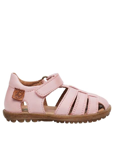 Sandales semi see Céleste-+Gris tourterelle-+Jaune-+Lilas-+Marine-+Marron-+Orange-+Rose clair-+Rouge foncé-+Sage-+Vert- 36 - vertbaudet enfant 