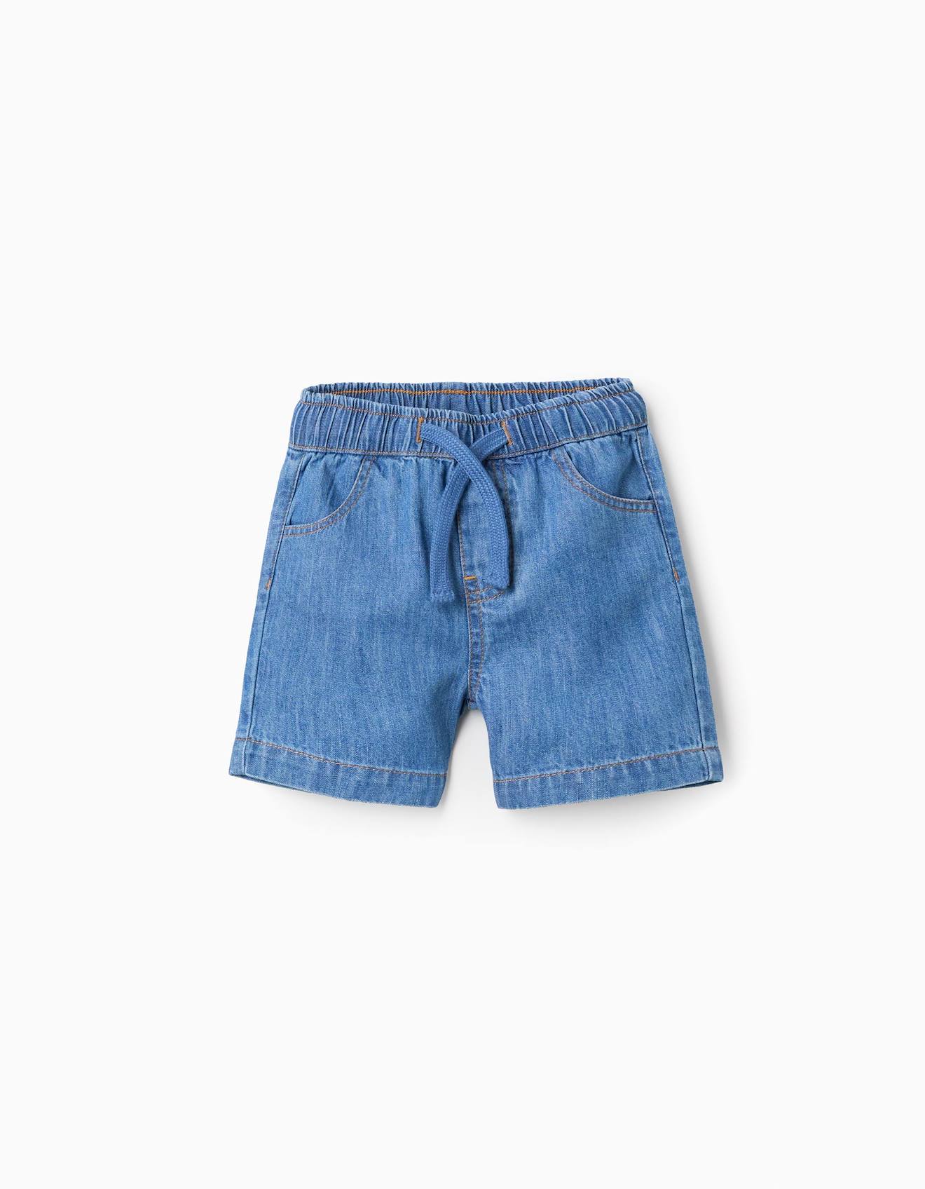 Short Midi En Jean Enfiler Bleu 14$