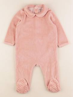 Seconde main-Fille-Pyjama, surpyjama, dors-bien-Pyjama velours - 12 mois