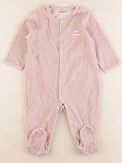 Seconde main-Fille-Pyjama, surpyjama, dors-bien-Pyjama velours - 12 mois