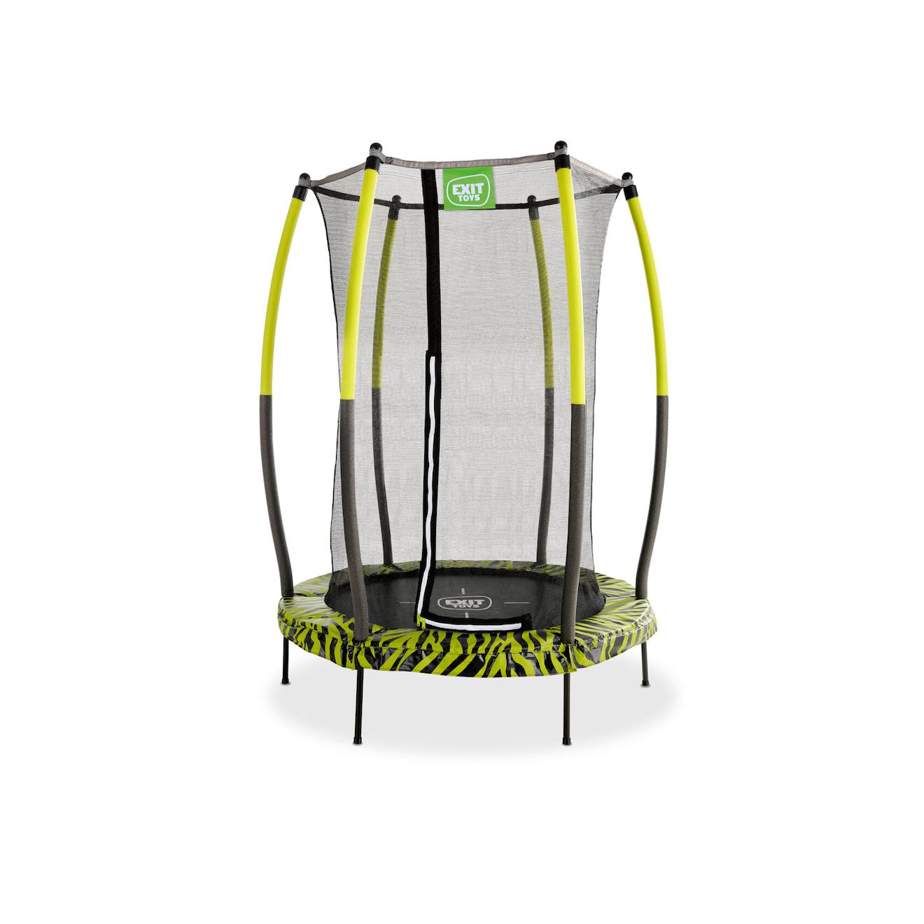 Trampoline Tiggy Junior Avec Filet De Sécurité Ø140cm Noir/vert