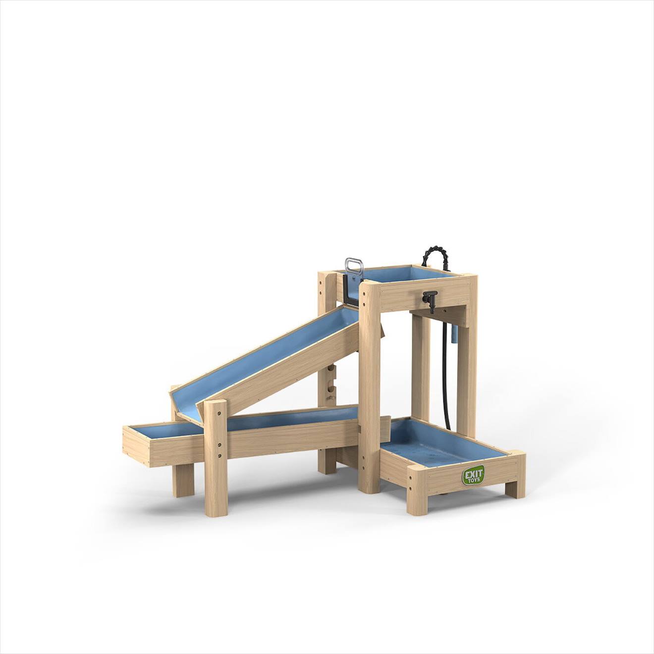 Circuit Aquatique Enfant Avec Pompe Et Canaux Pour Jouer Et Expérimenter Avec L’eau Naturel/bleu