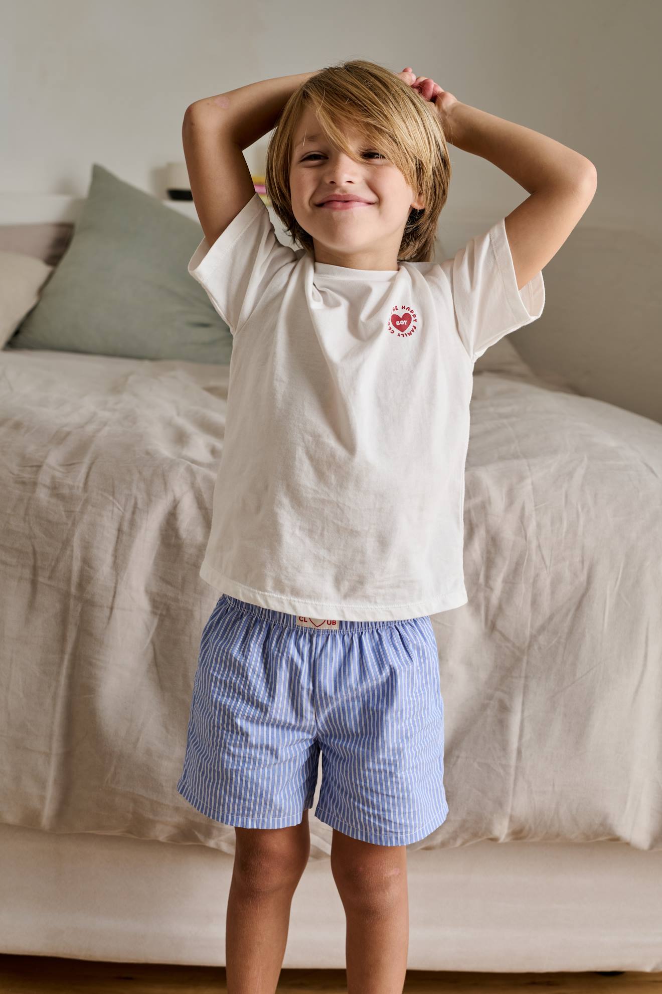 Pyjashort garon capsule famille cru 14 €