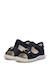 Sandales à bout ouvert « open toe » en tissu paros Bleu foncé- 5 - vertbaudet enfant 
