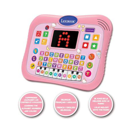 Tablette hello kitty éducative bilingue parlante abc (fr/en) MULTICOLORE 2 - vertbaudet enfant 