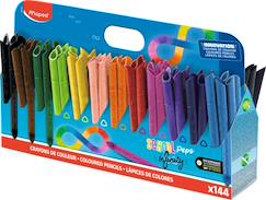Jouet-Crayons de couleur school peps infinity