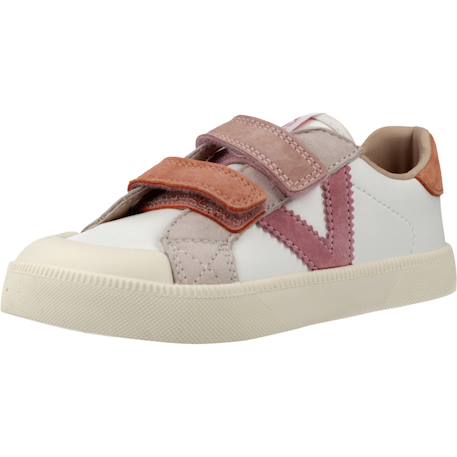 Basket enfant cuir enfant cuir oliver barefoot Bleu+Bleu azul+Rose 16 - vertbaudet enfant 