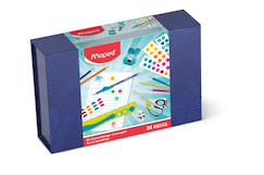 Jouet-Coffret accessoires scolaires et écriture