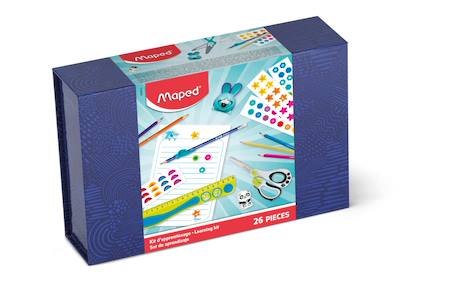 Fille-Accessoires-Fourniture scolaire-Coffret accessoires scolaires et écriture
