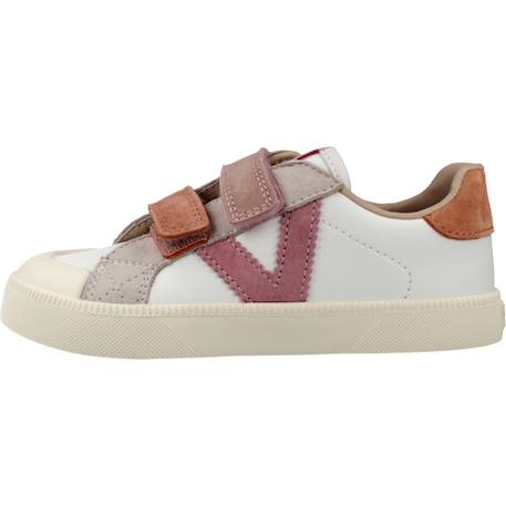 Basket enfant cuir enfant cuir oliver barefoot Bleu+Bleu azul+Rose 14 - vertbaudet enfant 