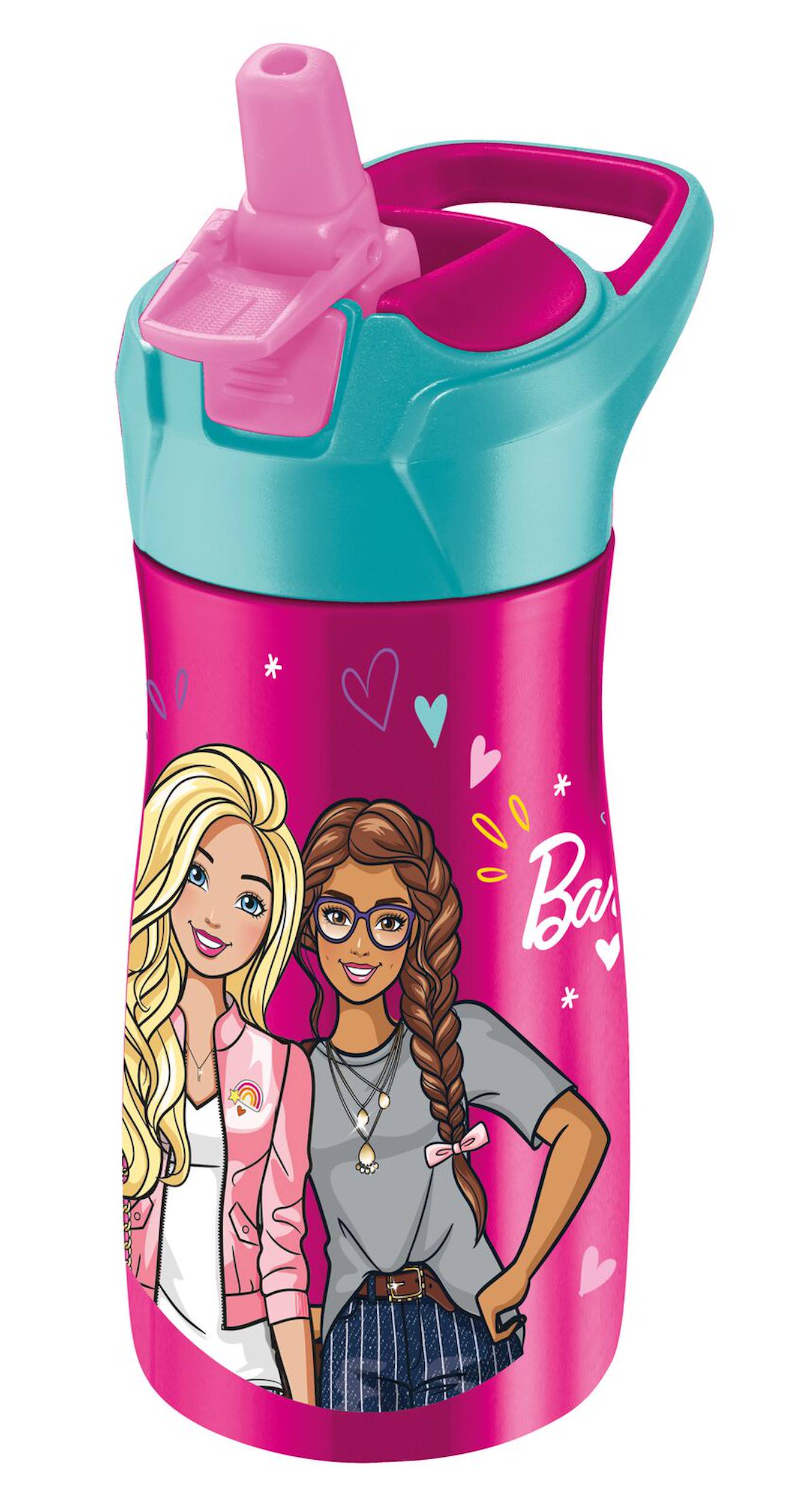 Gourde Acier Inoxydable Barbie Rose