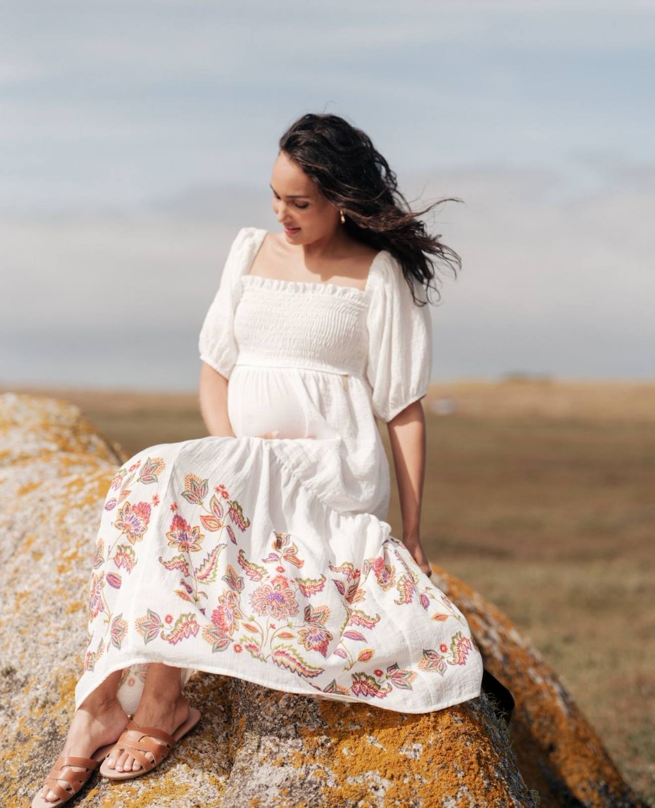 Robe D'allaitement Mila Multicolore Robe D'allaitement Mila Multicolore