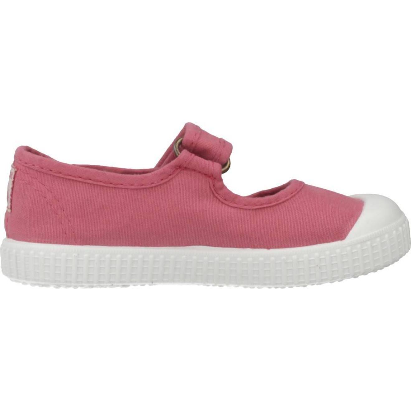 Ballerines À Scratch Rose Framboise