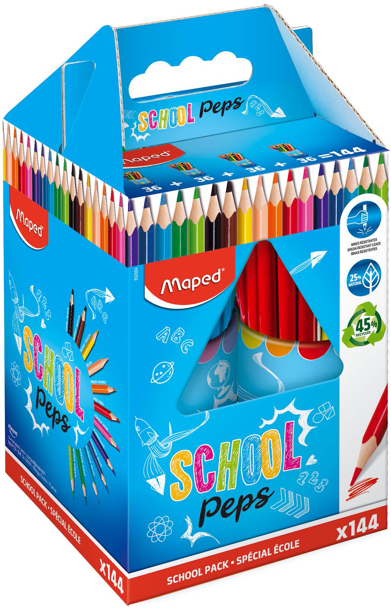 Crayons De Couleur Color Peps Multicolore