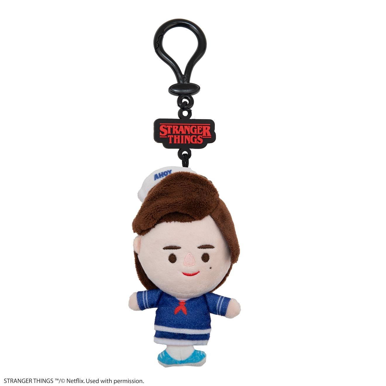 Porte-clés Peluche Steve Scoops Ahoy - Stranger Things Bleu
