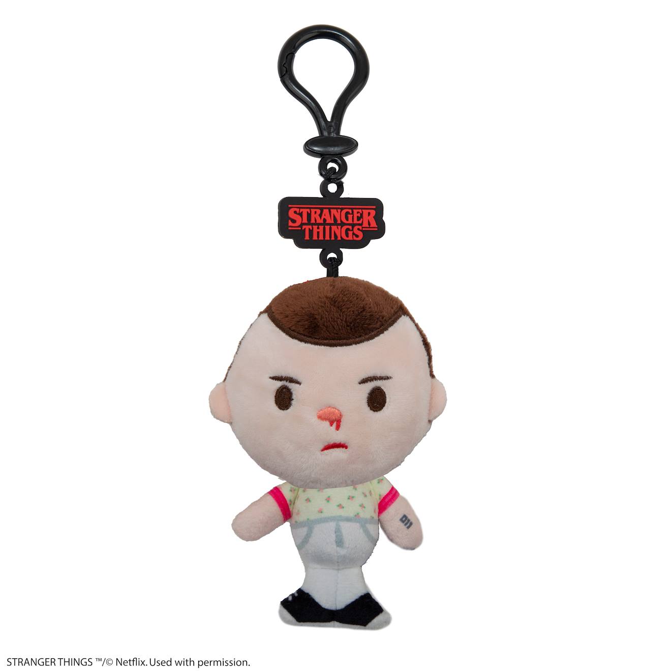 Porte-clés Peluche Onze - Stranger Things Blanc
