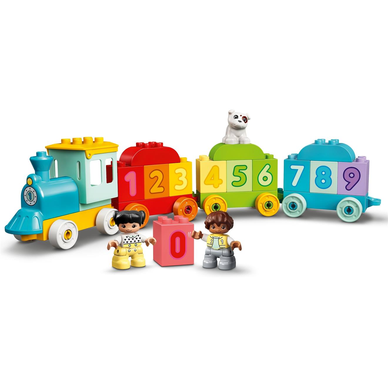 Lego Duplo - Le Train Des Chiffres - Apprendre À Compter - 10954 Multicolore (Lego) - Couverture