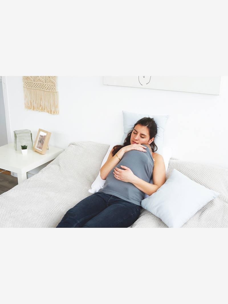 Bandeau Peau à Peau Nouveau-né - Top Kangourou Bio Beige Taille L Pour Bonding