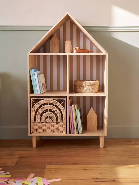 Vertbaudet - Meuble à cases maison bois