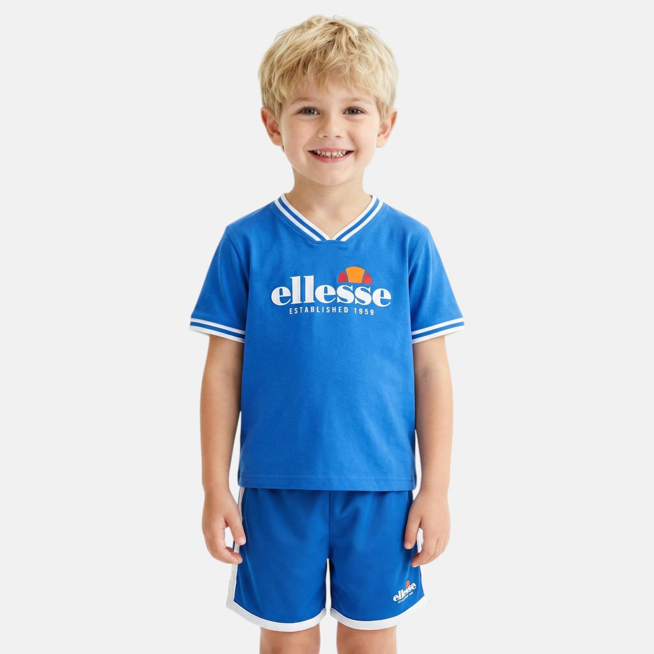 T-shirt Manches Courtes Garon Et Short Marine 25 €