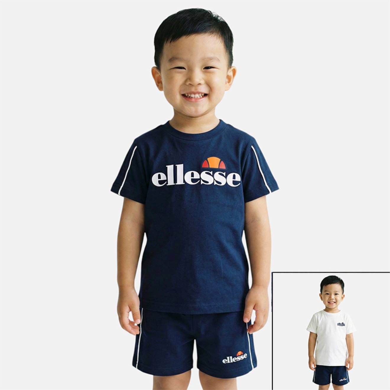 Pack De 2 T-shirts Et Short Garçon Marine Pack De 2 T-shirts Et Short Garçon Marine
