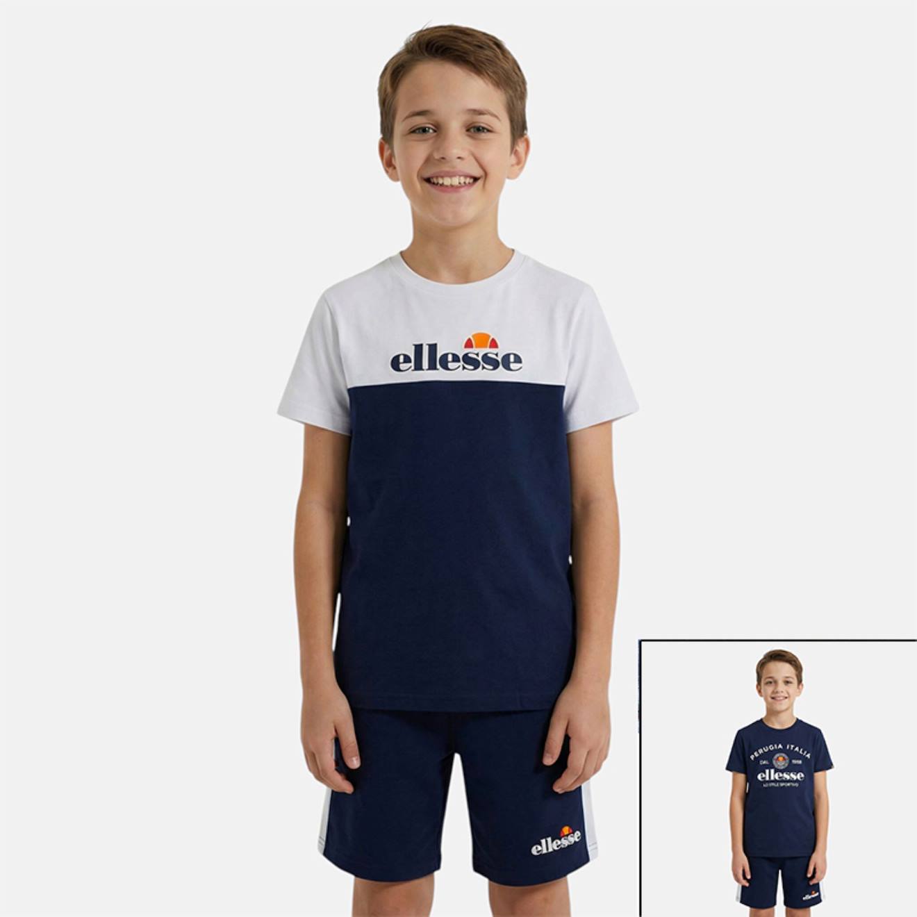 Pack De 2 T-shirts Et Short Garon Marine 34 €