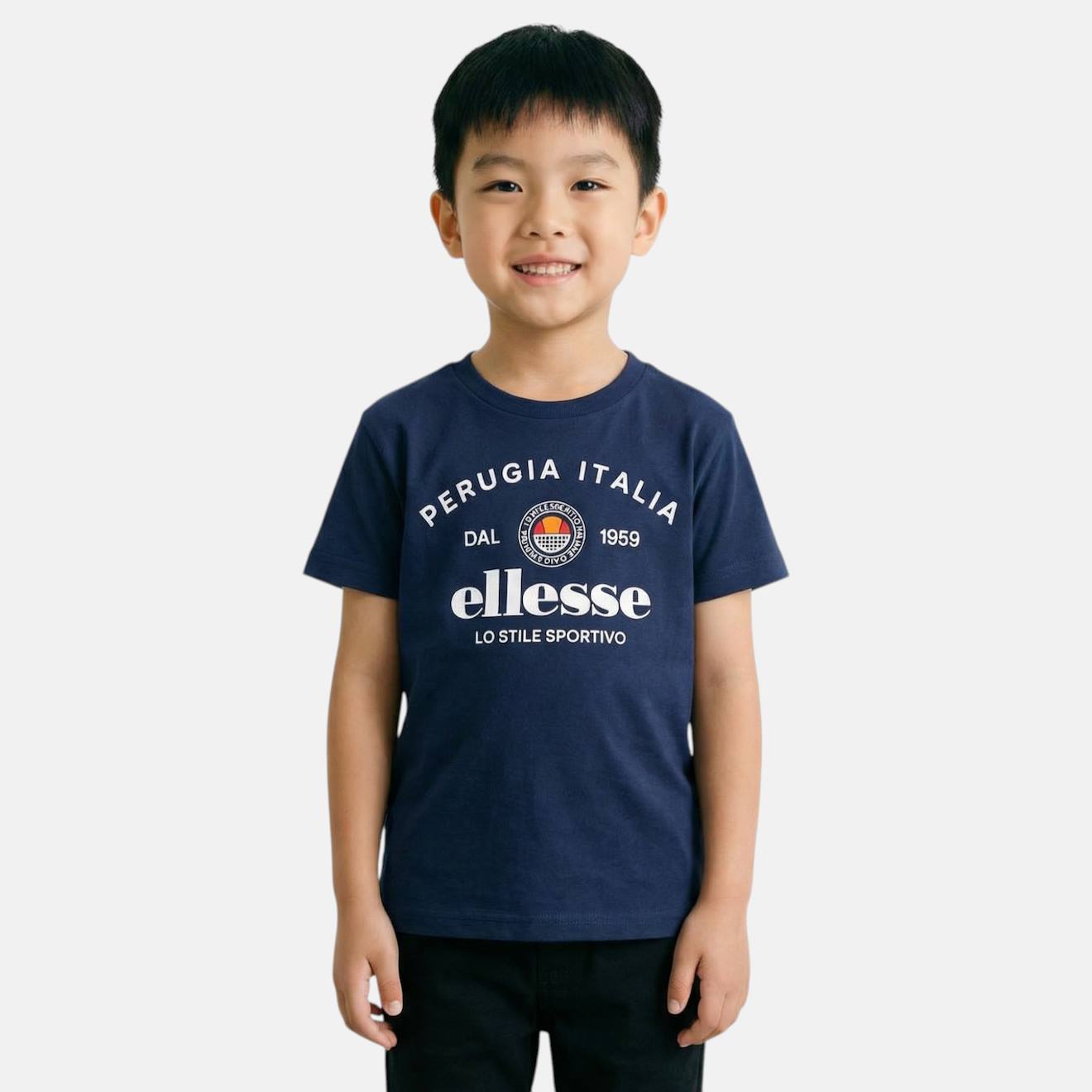 T-shirt Manches Courtes Garçon Avec Imprimé Marine T-shirt Manches Courtes Garçon Avec Imprimé Marine