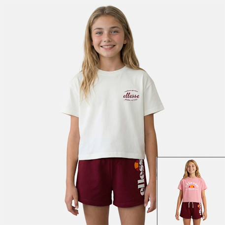 Pack de 2 t-shirts et short fille  - vertbaudet enfant