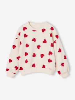 -Sweat fille col rond